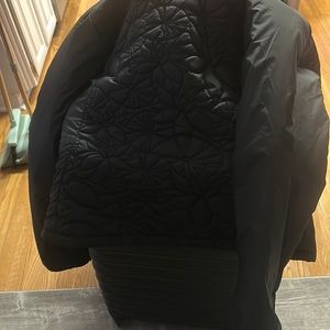 The North Face Women's Catawissa Black Quielted Floral Jacket Full Zip Size XXL